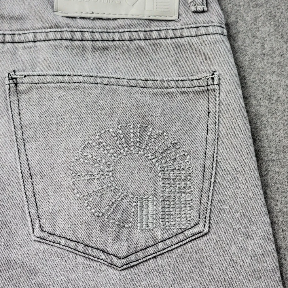 Akademiks Jeans Mens 32x32(30x29) Gray Straight‎ Casual Denim Pants